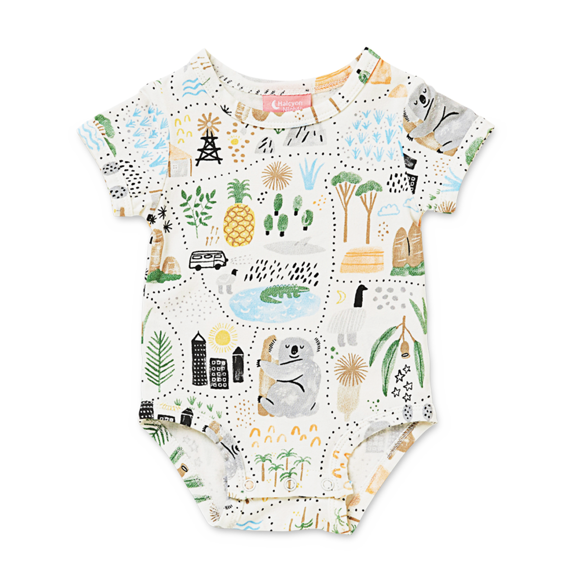 Big Adventures Short Sleeve Bodysuit