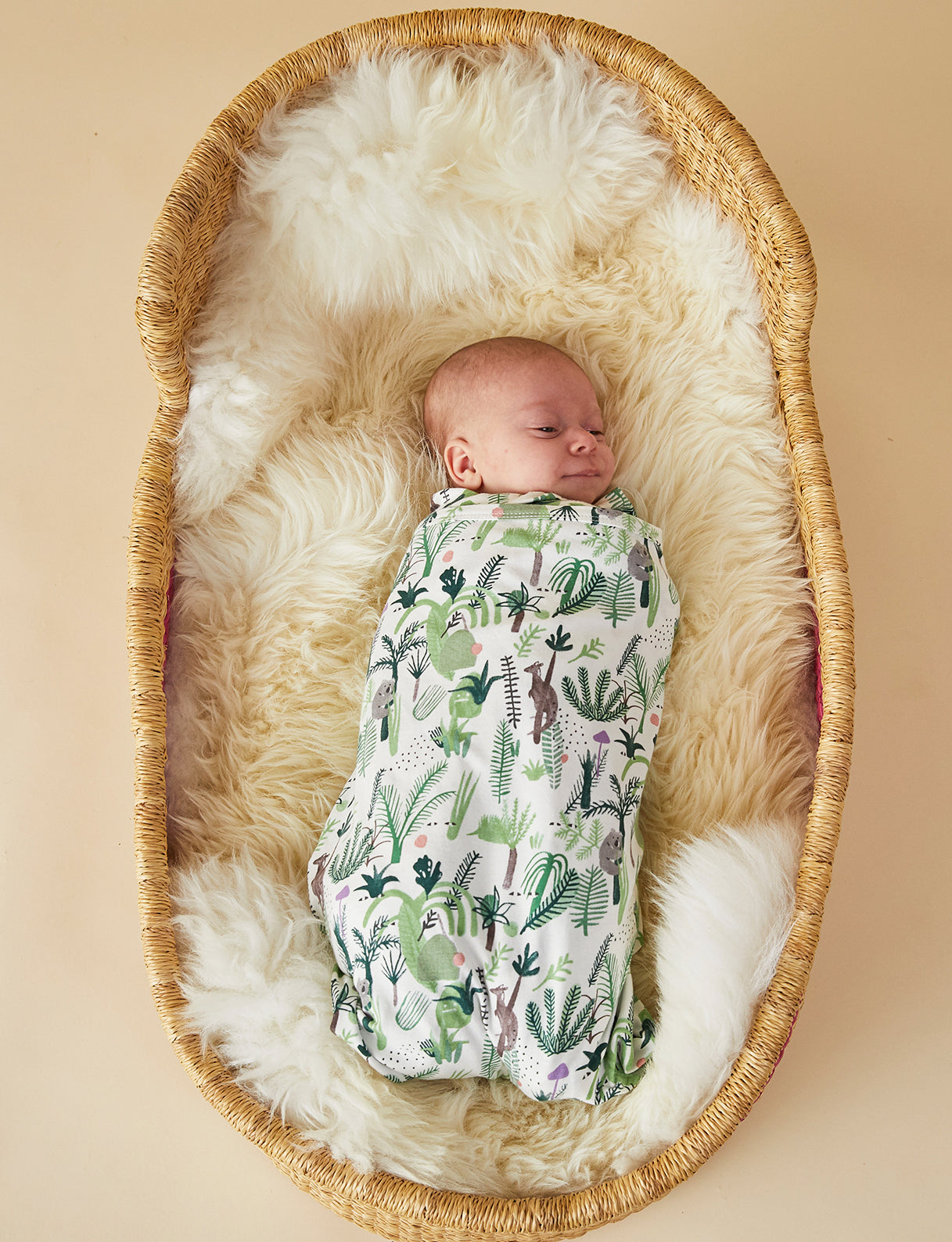 Fern Gully Baby Wrap (Swaddle)