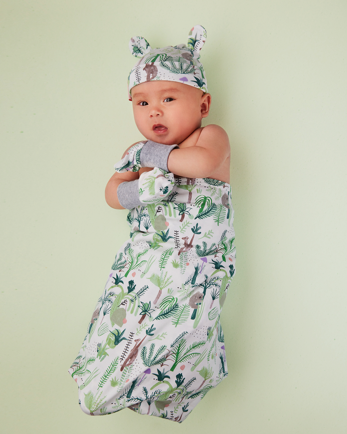 Fern Gully Baby Wrap (Swaddle)