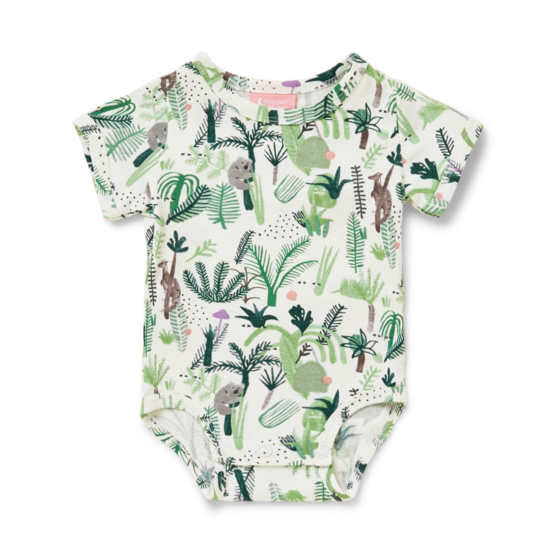 Fern Gully Short Sleeve Bodysuit