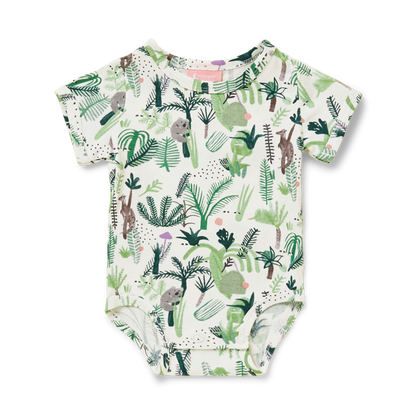 Fern Gully Short Sleeve Bodysuit