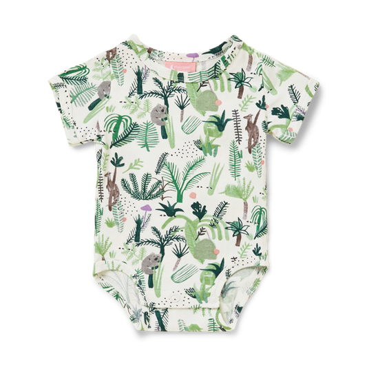 Fern Gully Short Sleeve Bodysuit