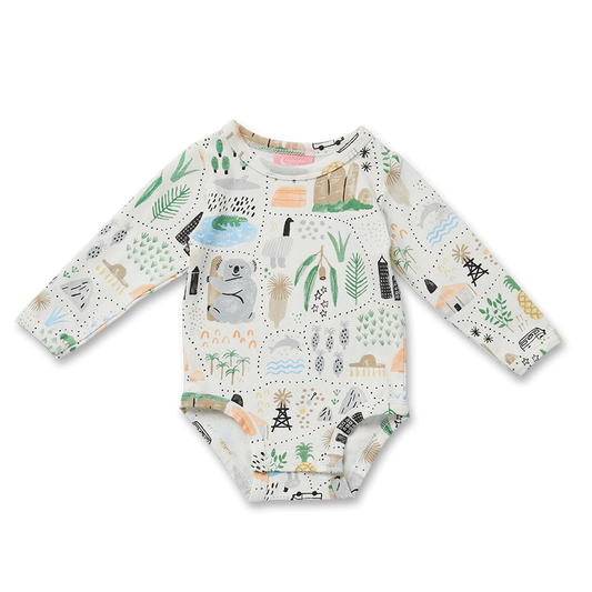 Big Adventures Long Sleeve Bodysuit