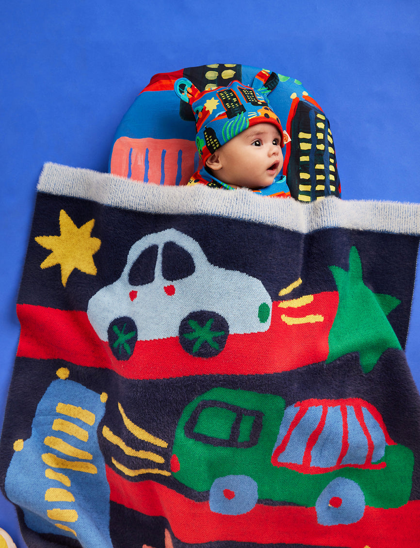 Seoul City Baby Blanket