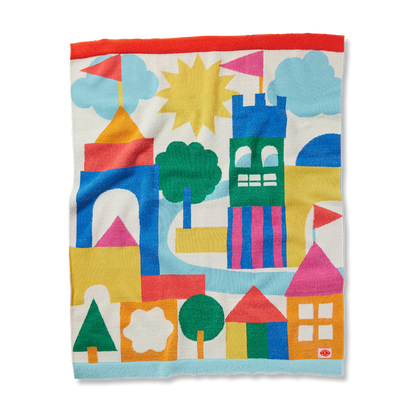 Castle Of Dreams Baby Blanket