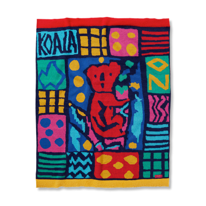 Koala Oz Baby Blanket